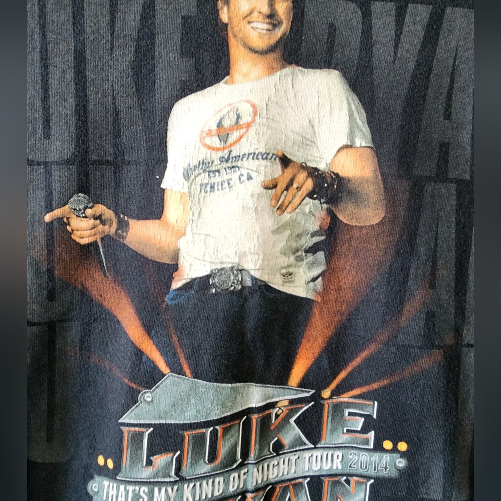 LUKE BRYAN TOUR TSHIRT 2014 - Picture 4 of 6